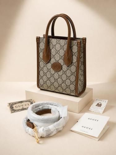 Neu gucci - tasche, gg