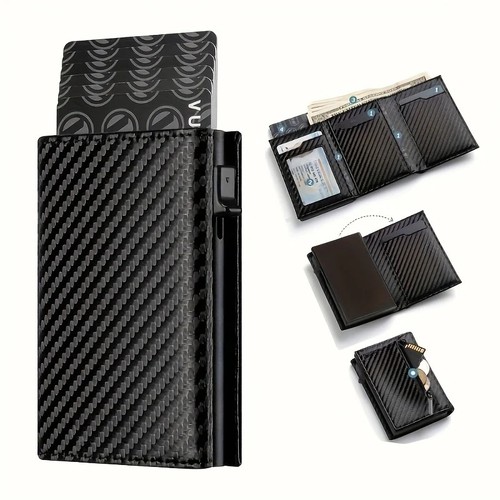 Men wallet with zipper coin - wallet,