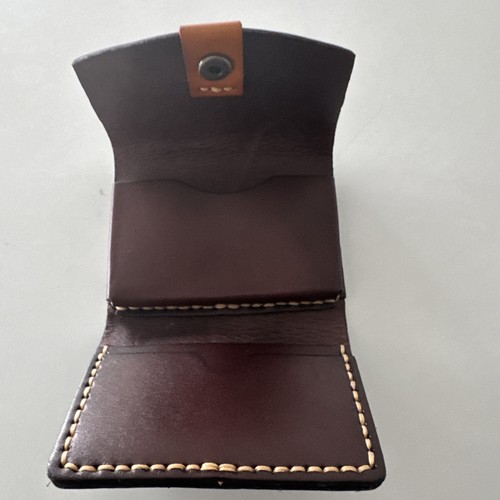 Leather wallet handmade - leather,