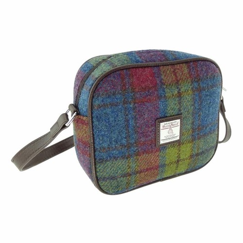 Blau rosa grün harris tweed - grün,