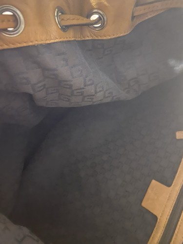 Gucci bucket bag beige - bucket, canvas