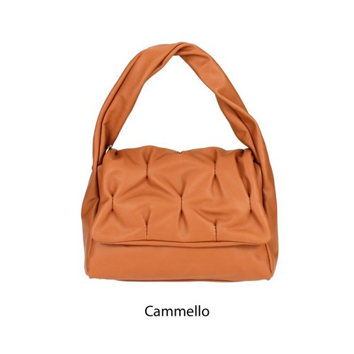 Handtasche echtleder kamel - echtleder,