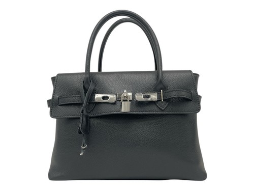 Handtasche echtleder schwarz - handtasche,