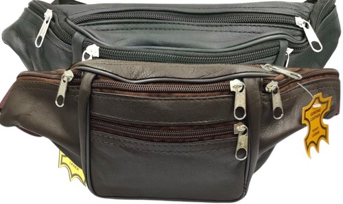 Braun schwarz leder - braun, hüft